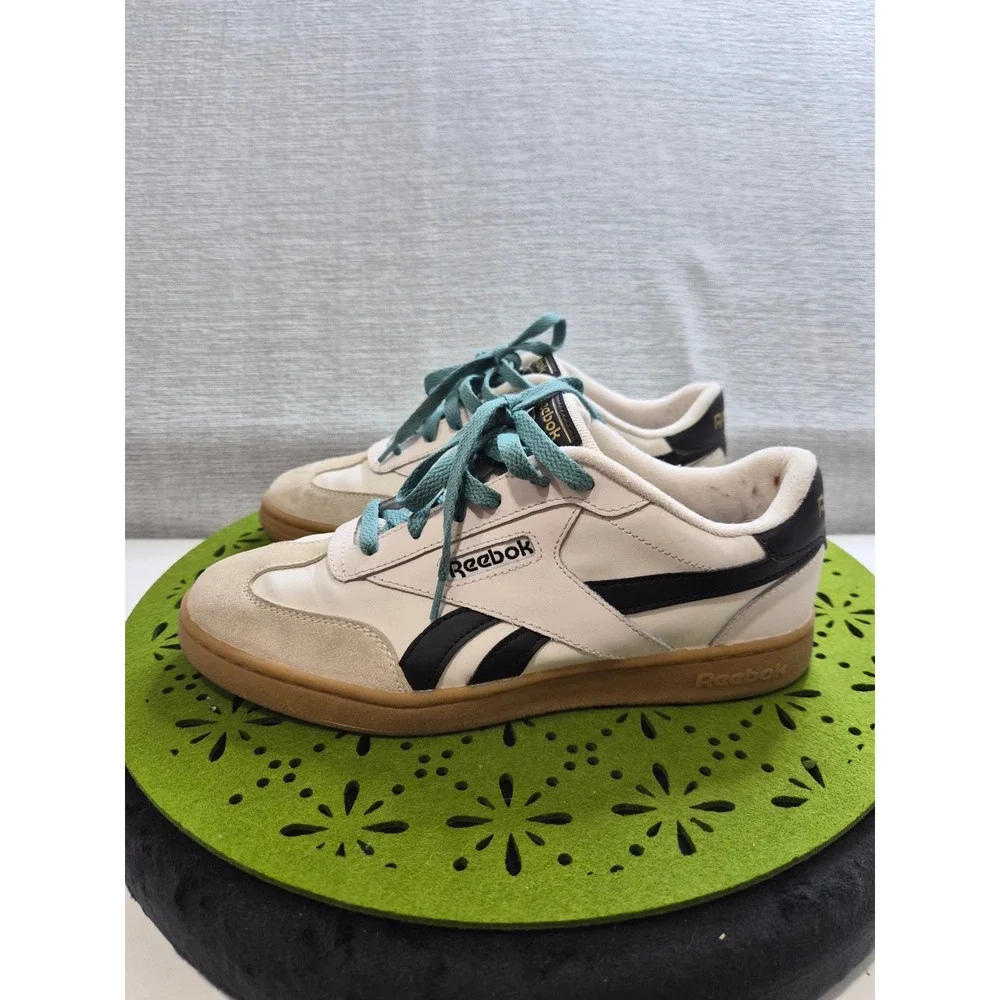 Reebok Galaxy 7 Club C Revenge FFC0092429 Womens 8.5 Shoes White Black Sneakers